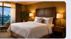 Nearby hotel room accommodations